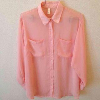 アメリカンアパレル(American Apparel)のシフォンシャツ(シャツ/ブラウス(長袖/七分))