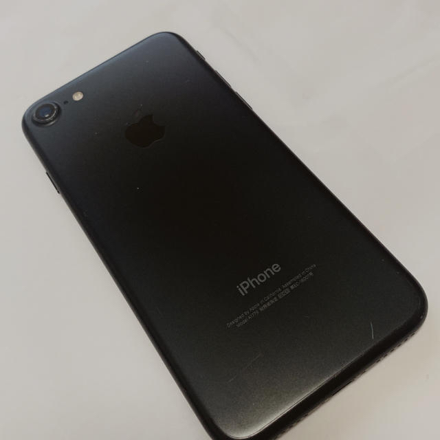 MNCK2JAバッテリー状態iPhone7 Black 128GB Softbank （本体）