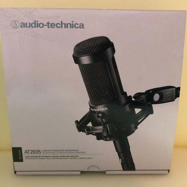 audio-technica(オーディオテクニカ)のAudio-Technica AT2035 コンデンサーマイク 楽器のレコーディング/PA機器(マイク)の商品写真