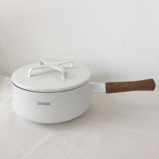 DANSK - ダンスク 片手鍋 18cm ホワイトの通販 by ponpon|ダンスク DANSK - ダンスク 片手鍋 18cm ホワイトの通販 by ponpon|ダンスク