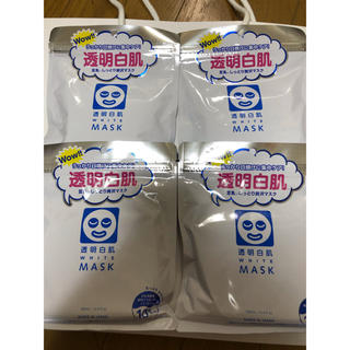 イシザワケンキュウジョ(石澤研究所)の透明白肌 ホワイトフェイスパック 10枚入り×4袋(パック/フェイスマスク)