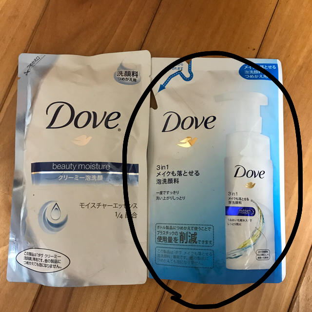 Unilever(ユニリーバ)のDove  泡洗顔料　　ふじちゃん様専用 コスメ/美容のスキンケア/基礎化粧品(洗顔料)の商品写真