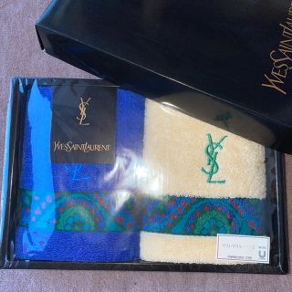 イヴサンローランボーテ(Yves Saint Laurent Beaute)のイブサンローラン　ゲストタオル2枚セット(タオル/バス用品)