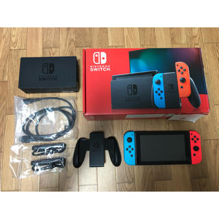 Nintendo Switch JOY-CON(L) ネオンブルー/(R) ネオ(家庭用ゲーム機本体)
