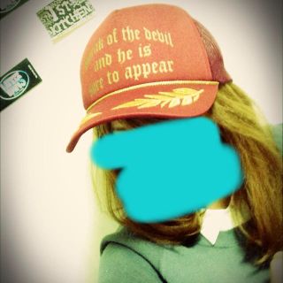 エルディーエス(LDS)のワインレッドCAP (¥)お値下げ(キャップ)