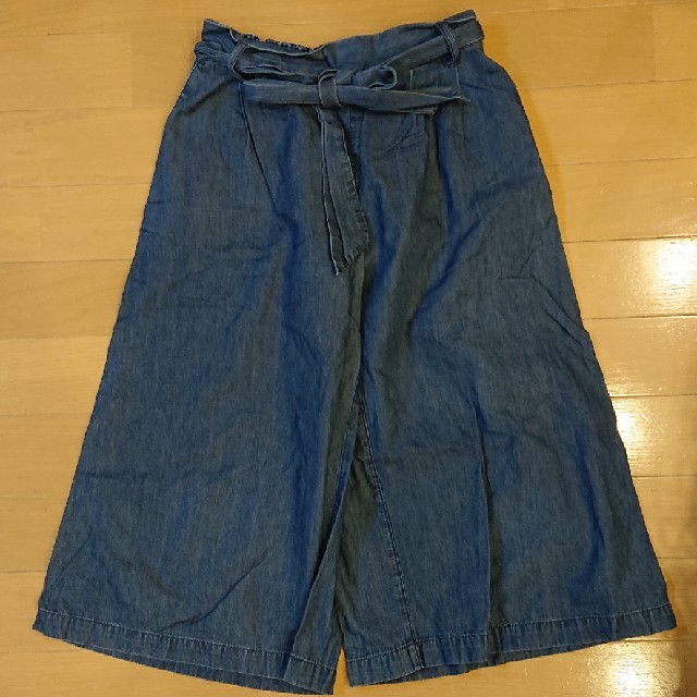 MPS(エムピーエス)のMPS ワイドパンツ 女子 130 中古 キッズ/ベビー/マタニティのキッズ服女の子用(90cm~)(パンツ/スパッツ)の商品写真