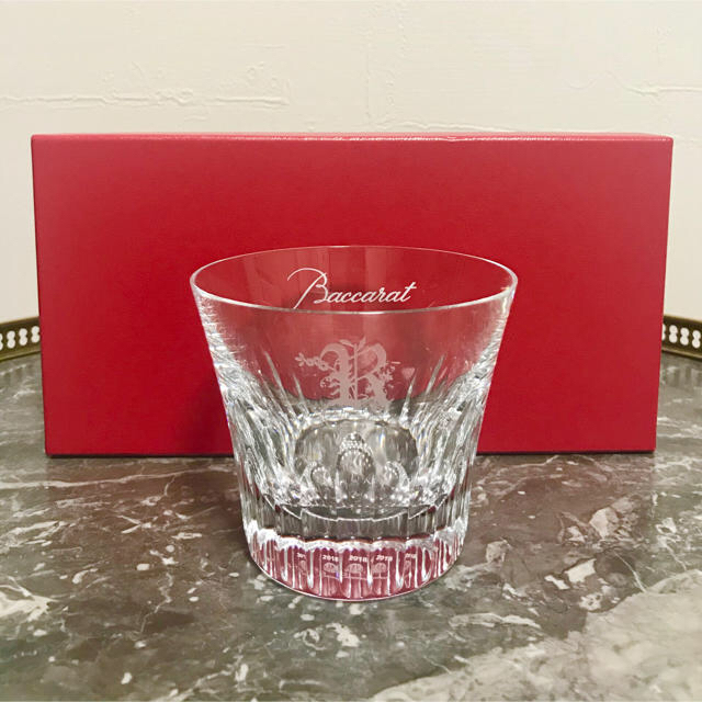 Baccarat - 【未使用品】バカラ フィオラタンブラー 2018 Rイニシャル入りの通販 by agnes48's shop｜バカラならラクマ