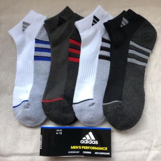 アディダス(adidas)のアディダス　ソックス　靴下　4足　adidas  スニーカーソックス(ソックス)