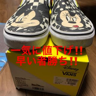 ヴァンズ(VANS)のミッキー　スリッポン　90周年(スリッポン/モカシン)