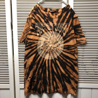 ワンオクロック(ONE OK ROCK)の♥︎USED 一点物 リメイク古着【ONE OK ROCK】Tシャツ♥︎バンT(Tシャツ(半袖/袖なし))