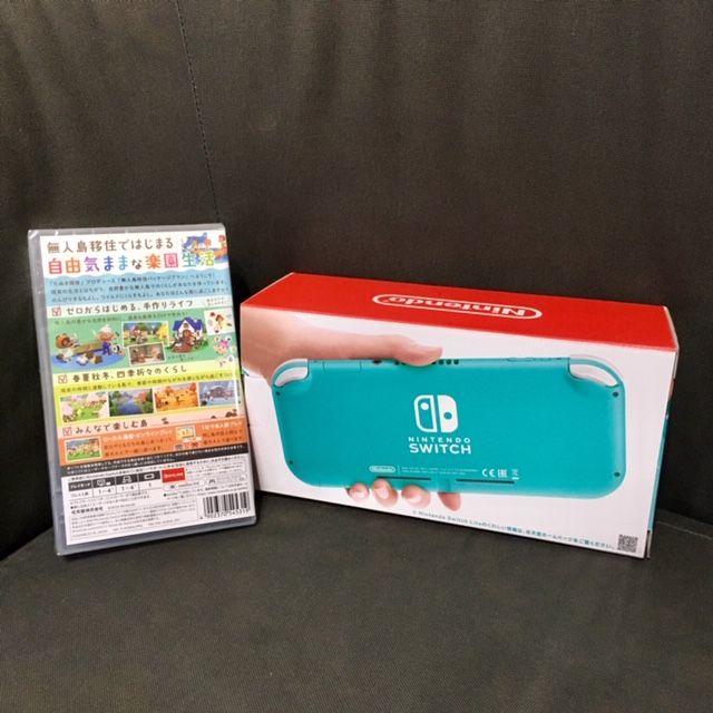 新品未開封』Switch Lite ターコイズ＆どうぶつの森ソフト