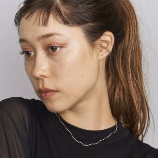 ビューティアンドユースユナイテッドアローズ(BEAUTY&YOUTH UNITED ARROWS)の値下げ　ビューティ&ユース　ウェーブネックレス(ネックレス)