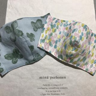 ミナペルホネン(mina perhonen)のミナペルホネン インナーマスク　M JB小(その他)