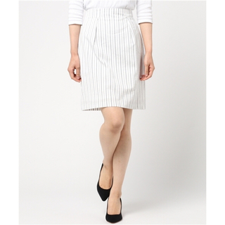 アストリアオディール(ASTORIA ODIER)のTRUDEA  (日本製）ストライプタイトスカート(ひざ丈スカート)