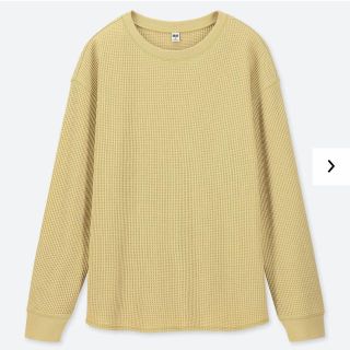 ユニクロ(UNIQLO)のUNIQLO ワッフルクルーネックT(Tシャツ(長袖/七分))