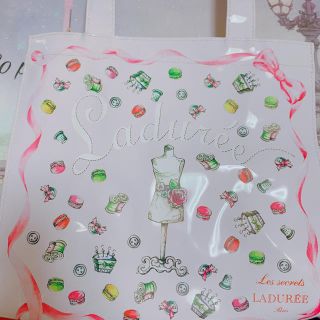 ラデュレ(LADUREE)のLADUREE ♡ パリ限定 ビニールトート(ハンドバッグ)