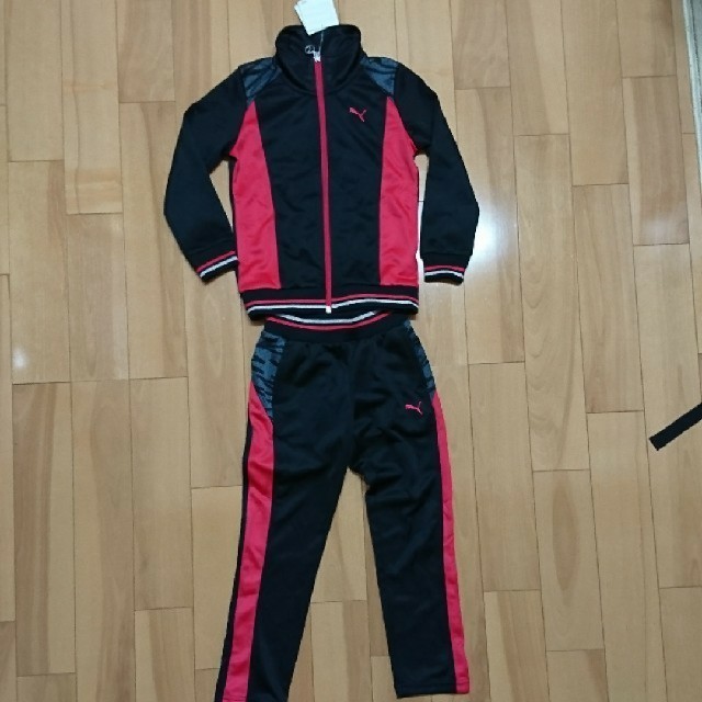 PUMA(プーマ)の新品 プーマ ジャージ 上下 キッズ/ベビー/マタニティのキッズ服女の子用(90cm~)(その他)の商品写真