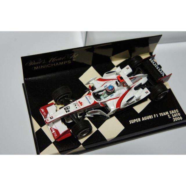 1/43　ミニチャンプス　スーパーアグリ F1 ホンダ SA05 佐藤琢磨