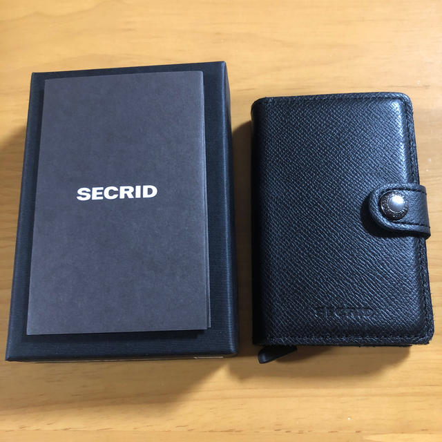 【美品】SECRID ミニウォレット Mini Wallet Crisple