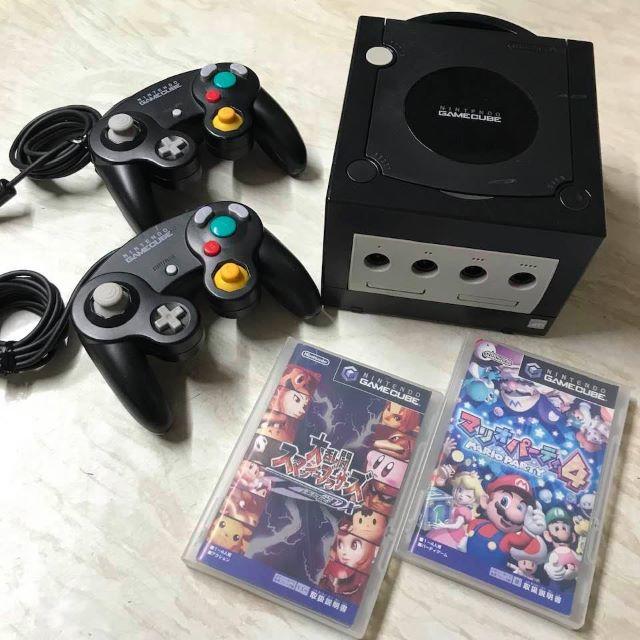 ニンテンドーゲームキューブ本体+ソフト２本ゲームソフト/ゲーム機本体