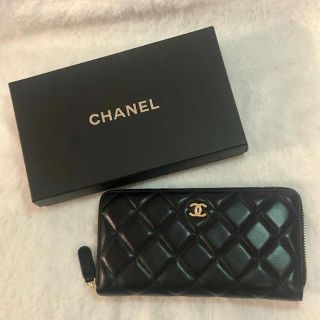 シャネル(CHANEL)の【新品】シャネル ノベルティ 長財布 ブラック×ゴールド CHANEL(財布)