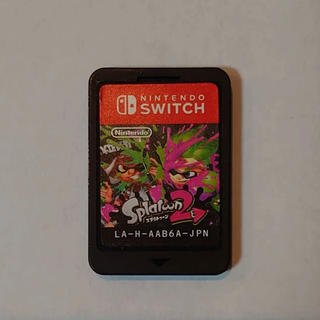 ニンテンドースイッチ(Nintendo Switch)のスプラトゥーン2　ケース無し(家庭用ゲームソフト)