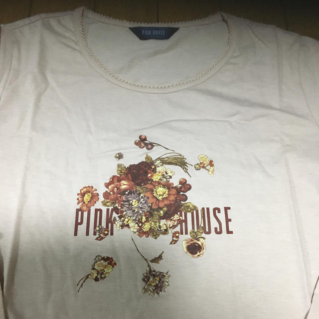 PINK HOUSE(ピンクハウス)のピンクハウス長袖Tシャツ  週末お値下げ レディースのトップス(Tシャツ(長袖/七分))の商品写真