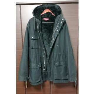 シュプリーム(Supreme)の稀少◼︎SUPREME◼︎ESKIMO PARKA◼︎ボア取外し可エスキモーパー(ミリタリージャケット)