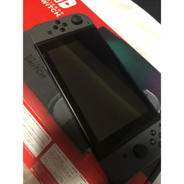 Nintendo Switch(ニンテンドースイッチ)のNintendo Switch グレー ヘチマ様専用 エンタメ/ホビーのゲームソフト/ゲーム機本体(家庭用ゲーム機本体)の商品写真