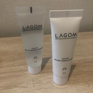 ラーゴム(LAGOM)の【新品、未使用】LAGOM ラゴム　クレンザー　ミニセット(クレンジング/メイク落とし)