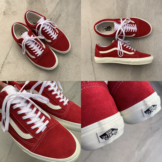 大得価得価 VANS 最後の1足 VANS オールドスクール スニーカー 29 赤の通販 by MADE IN LC｜ヴァンズならラクマ 