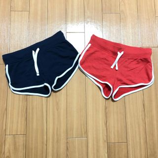 エイチアンドエム(H&M)のH&M ショートパンツ 2枚セット(ショートパンツ)