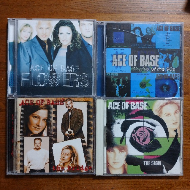 【4枚セット】ACE OF BASE エイス オブ ベイス エンタメ/ホビーのCD(ポップス/ロック(洋楽))の商品写真