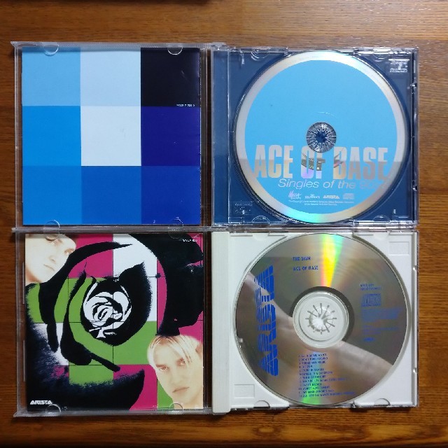 【4枚セット】ACE OF BASE エイス オブ ベイス エンタメ/ホビーのCD(ポップス/ロック(洋楽))の商品写真