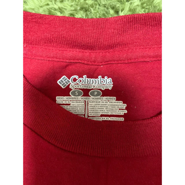 Columbia(コロンビア)の★値下げ★ コロンビア　Tシャツ　Sサイズ メンズのトップス(Tシャツ/カットソー(半袖/袖なし))の商品写真