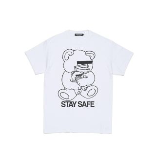 アンダーカバー(UNDERCOVER)の込み undercover mask bear Tシャツ 白XL (Tシャツ/カットソー(半袖/袖なし))