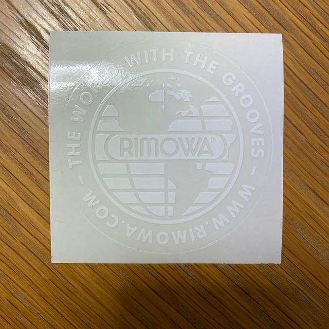 RIMOWA(リモワ)のRIMOWAステッカー2枚 インテリア/住まい/日用品の日用品/生活雑貨/旅行(旅行用品)の商品写真