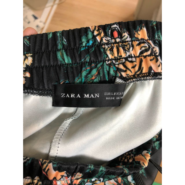 ZARA(ザラ)のZARA 総柄 トラックパンツ メンズのパンツ(その他)の商品写真