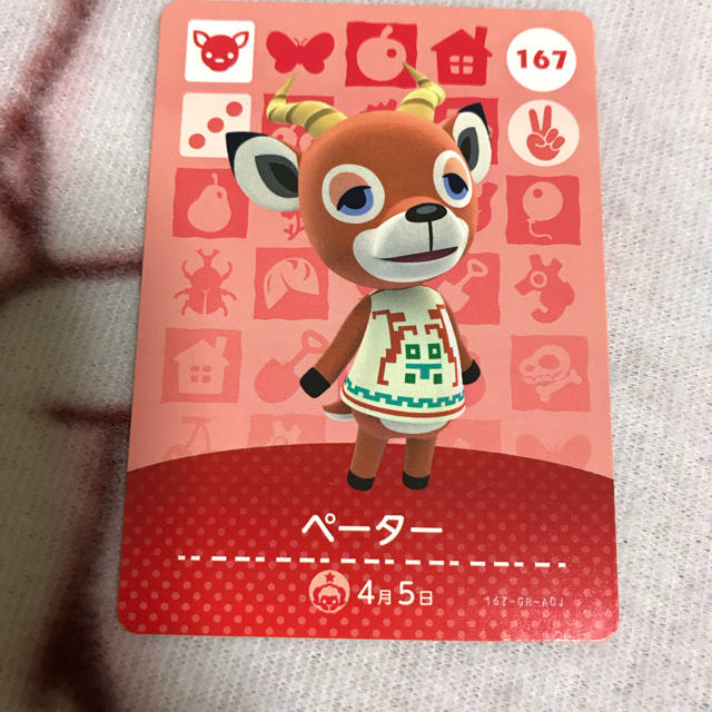 どうぶつの森 amiibo ペーター