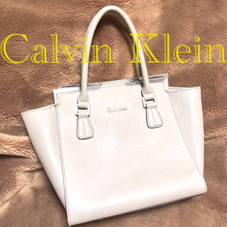 カルバンクライン(Calvin Klein)のCalvin Klein カルバンクライン ハンドバッグ グレー(ハンドバッグ)