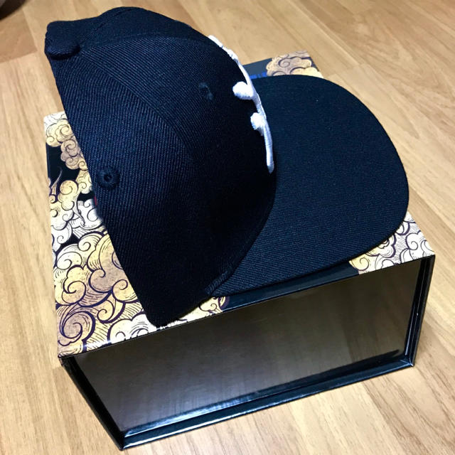 鬼滅の刃 キャップ 帽子 黒 滅刺繍 箱付きの通販 by まうい's 鬼滅の刃 キャップ 帽子 黒 滅刺繍 箱付きの通販 by まうい's