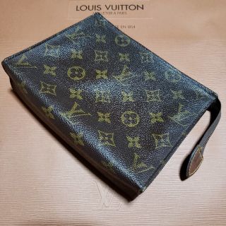 ルイヴィトン(LOUIS VUITTON)の【愛ザキ様専用】モノグラム ポーチ〈ベタつき無し〉(ポーチ)