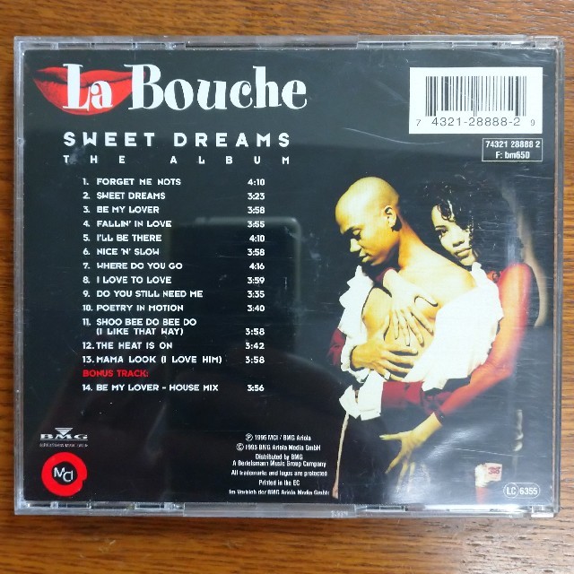 【2枚組】La Bouche エンタメ/ホビーのCD(ポップス/ロック(洋楽))の商品写真