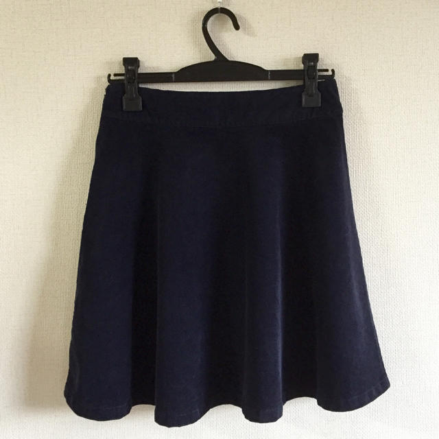 ESTNATION(エストネーション)のエストネーション♡紺色のフレアスカート レディースのスカート(ひざ丈スカート)の商品写真