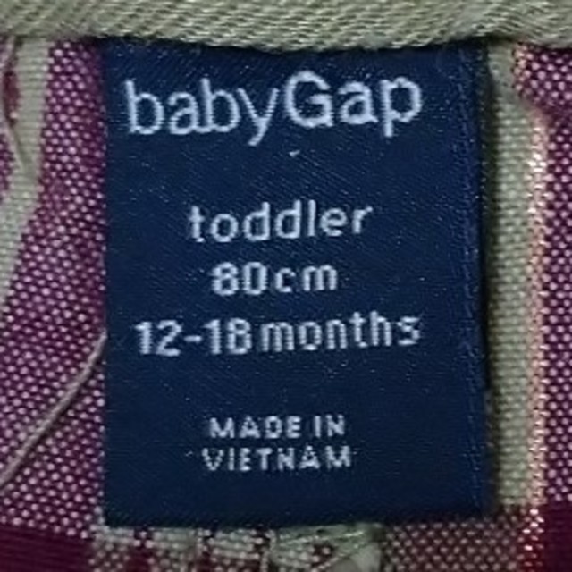 babyGAP(ベビーギャップ)のGap ショートパンツ(80cm) キッズ/ベビー/マタニティのベビー服(~85cm)(パンツ)の商品写真