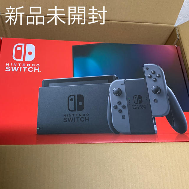 新品　未開封　Nintendo Switch  グレー　新モデルエンタメホビー