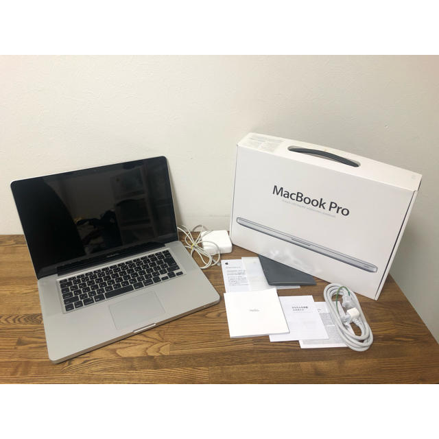 輝く高品質な APPLE - (Apple) Mac MacBook HDD750 corei7 MD322J/A Pro ノートPC