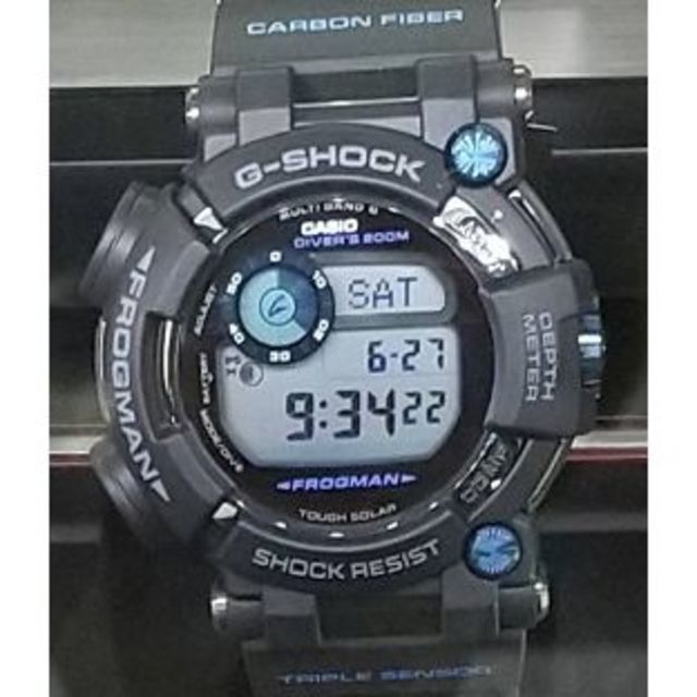 超人気モデル　カシオ　G-SHOCK　フロッグマン　GWF-D1000B-1JF