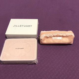 ジルスチュアート(JILLSTUART)の【新品未使用】JILLジル 限定ノベルティセット コットン缶 フレグランスポーチ(ポーチ)