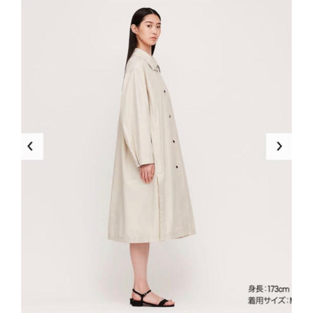 UNIQLO(ユニクロ)の最終値下げ！UNIQLO♡ライトロングコート レディースのジャケット/アウター(ロングコート)の商品写真